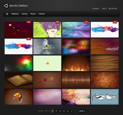 Блог обоев Ubuntu