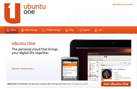 Новый логотип Ubuntu One