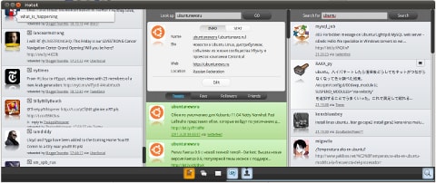 Twitter клиент Hotot доступен в виде расширения для  Google Chrome