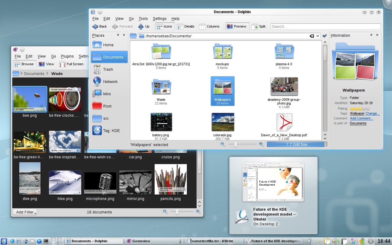 Корректирующий релиз KDE 4.6.4