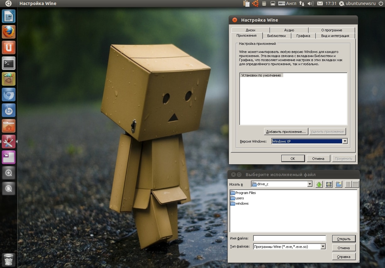 Установка Wine 1.3.24 в Ubuntu 11.04