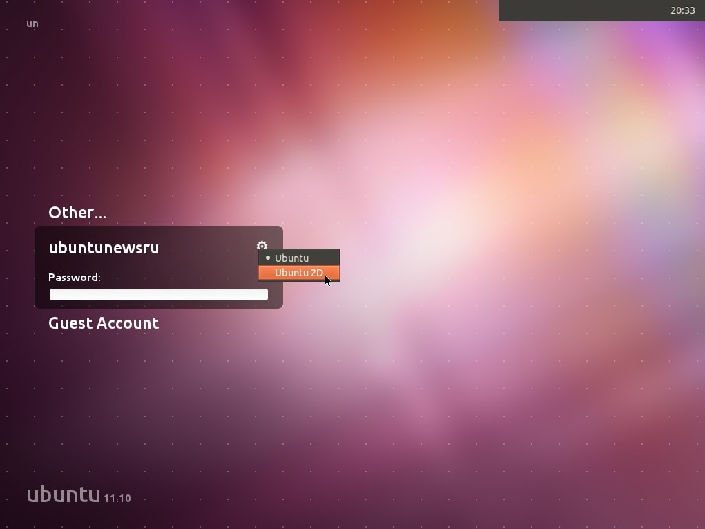 Ubuntu 11.10 LightDM