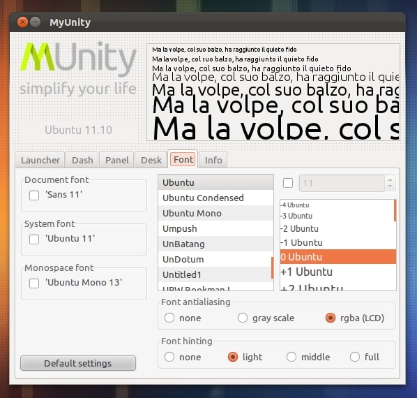 MyUnity - твикер для настройки Unity